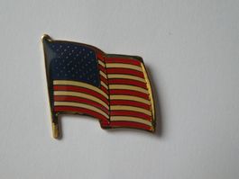 Pin USA Flagge.