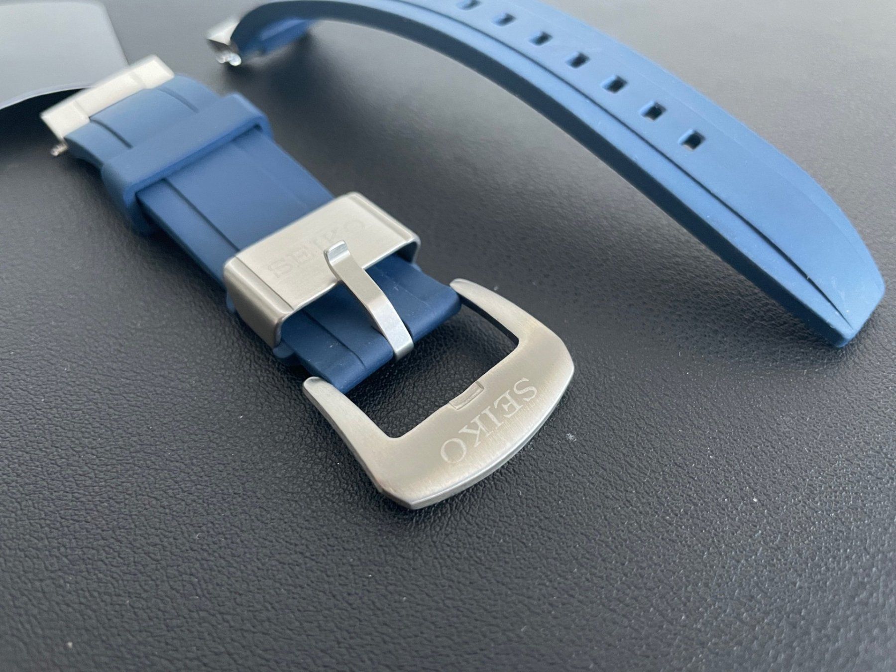 Bracciali & Braccialetti: Seiko Samurai Strap Blue – Nuovo (secondo la descrizione) da Gossau ZH venduto da PS1988 2