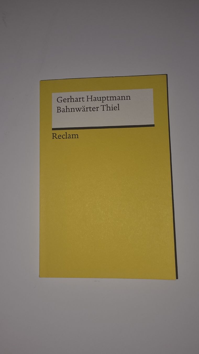 Libri: Bahnwärter Thiel von Gerhart Hauptmann – Nuovo (secondo la descrizione) da Glattfelden venduto da lenaaa_07