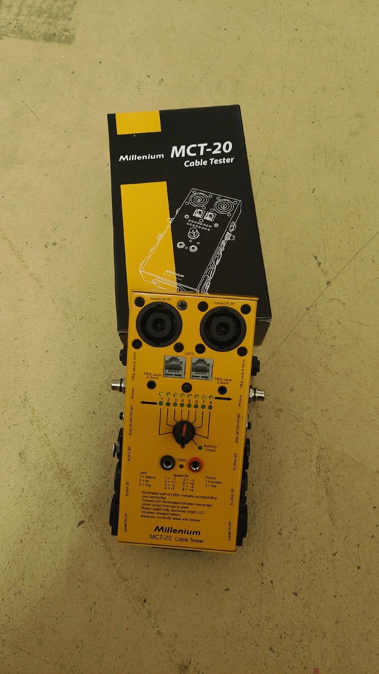 Misurare: mct 20 cable tester – Nuovo (secondo la descrizione) da Schöftland venduto da magicX01