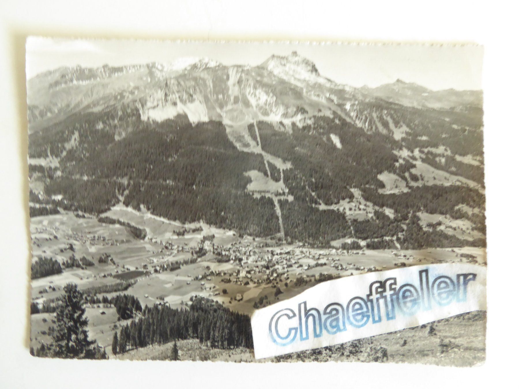 Cartoline postali: 1955 Klosters – Usato da Zürich venduto da Chaeffeler