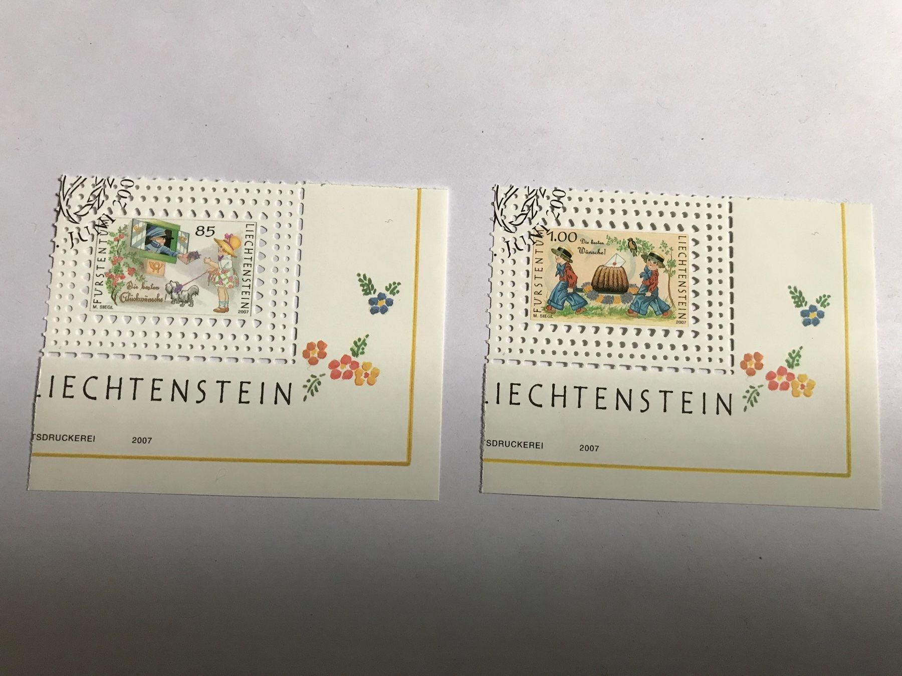 Alle Briefmarken: briefmarken FL 2007, gestempelt – Gebraucht aus liestal von makai05 1