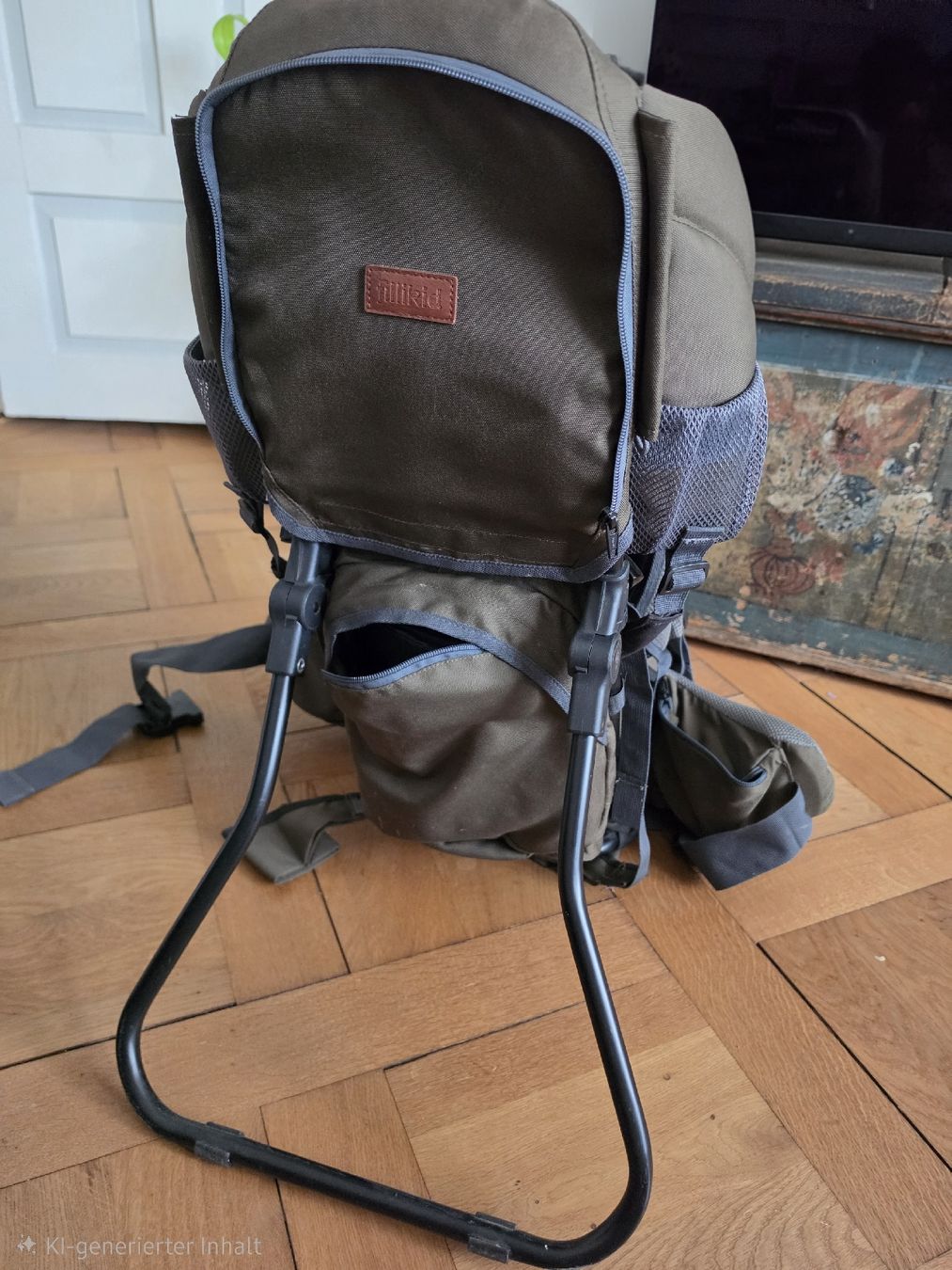 Fillikid Borse & Zaini: Kindertrage Wanderrucksack Fillikid Kraxe – Usato da Zürich venduto da bansi13