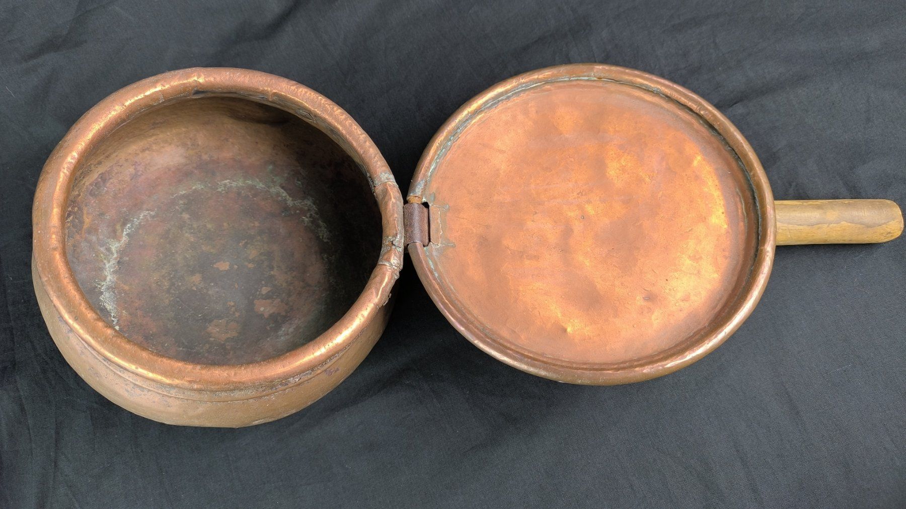 Altri elettrodomestici e apparecchi d’epoca: Antiker Bettwärmer 23 cm – Usato da Rüti ZH venduto da Restwert_Rueti_ZH 3