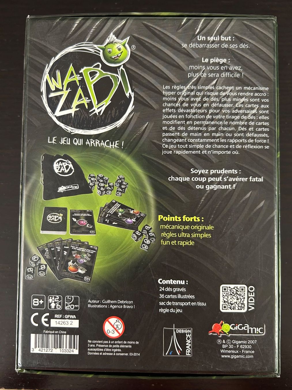 Giochi: Jeu WAZABI – Nuovo (secondo la descrizione) da Zürich venduto da steph27030 4