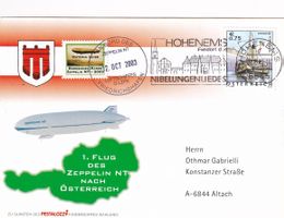 1. Flug des Zeppelin NT nach Österreich 2003