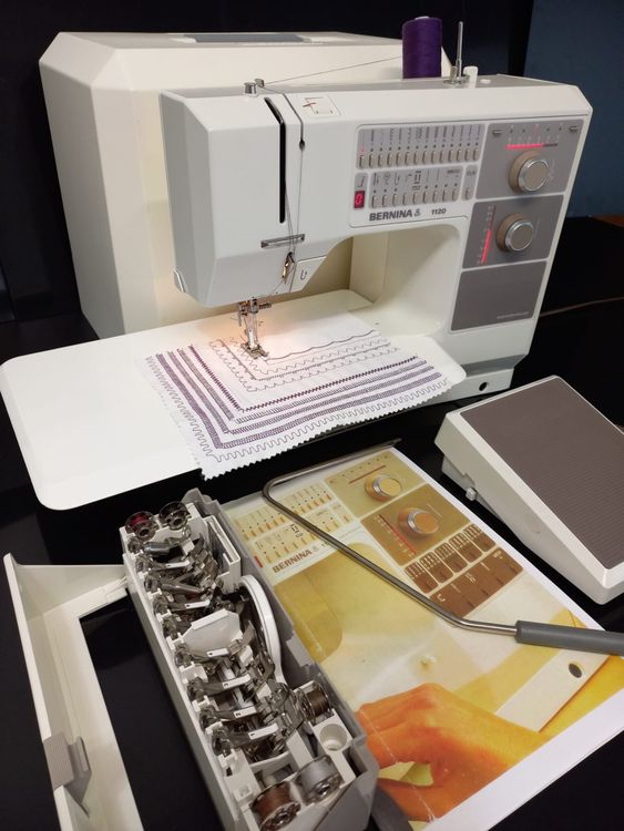 BERNINA 1120 WIE NEU GARANTIE 3MT FRISCH REVIDIERT Kaufen auf Ricardo
