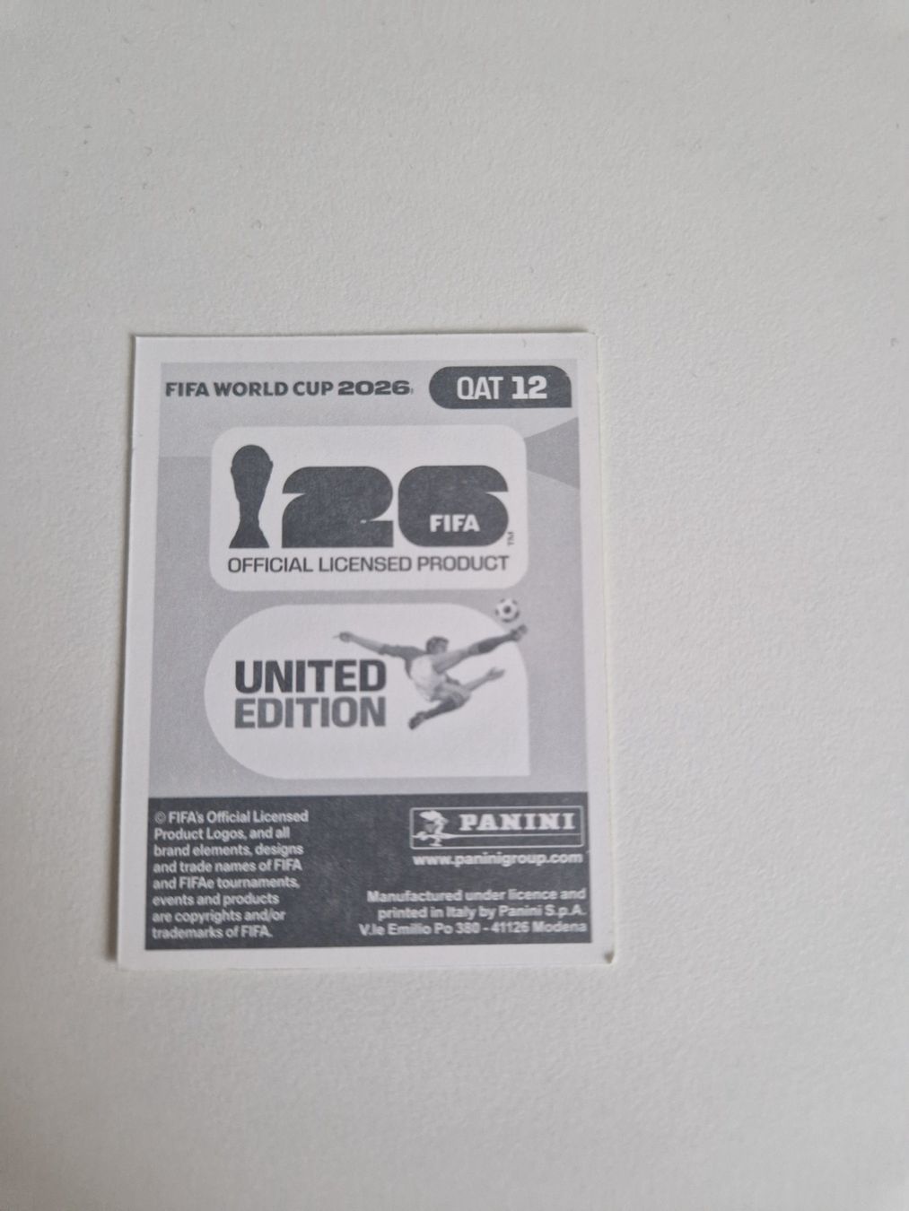 Panini Sammelbilder & Trading cards: Panini Sticker QAT12 – Neu (gemäss Beschreibung) aus Stüsslingen von white_angel86 1