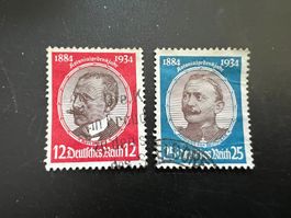 D.Reich 1934 MiNr. 542-543  gest.  (5254)