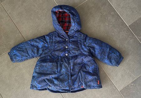 Oilily gefütterte Daunen WinterJacke Gr 80