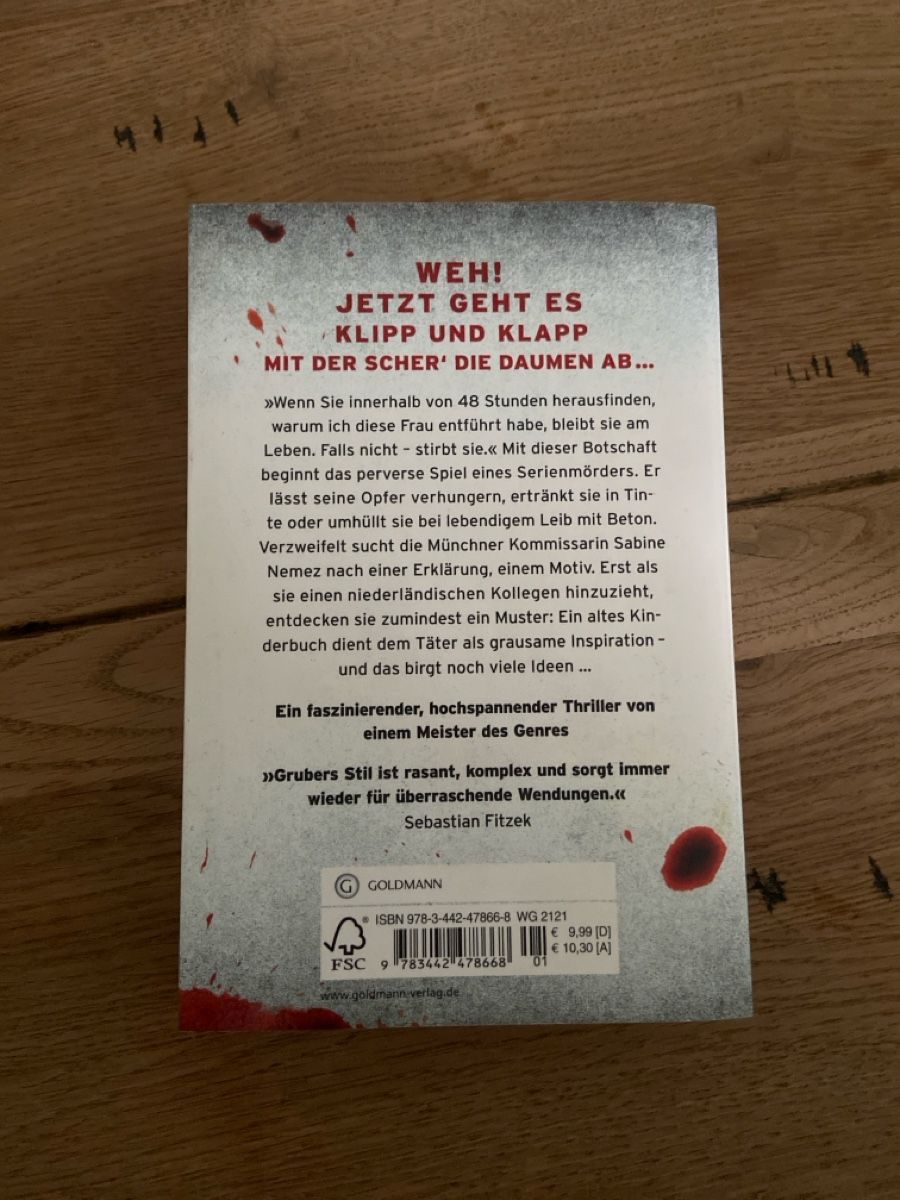 Bücher: Buch: Todesfrist – Gebraucht aus Ettiswil von car_7njk 1