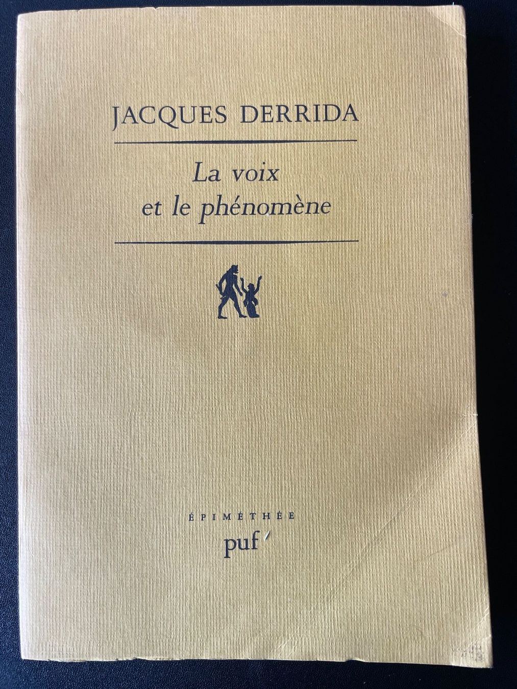 Libri: La voix et le phénomène – Usato da Zürich venduto da bri_pt8h