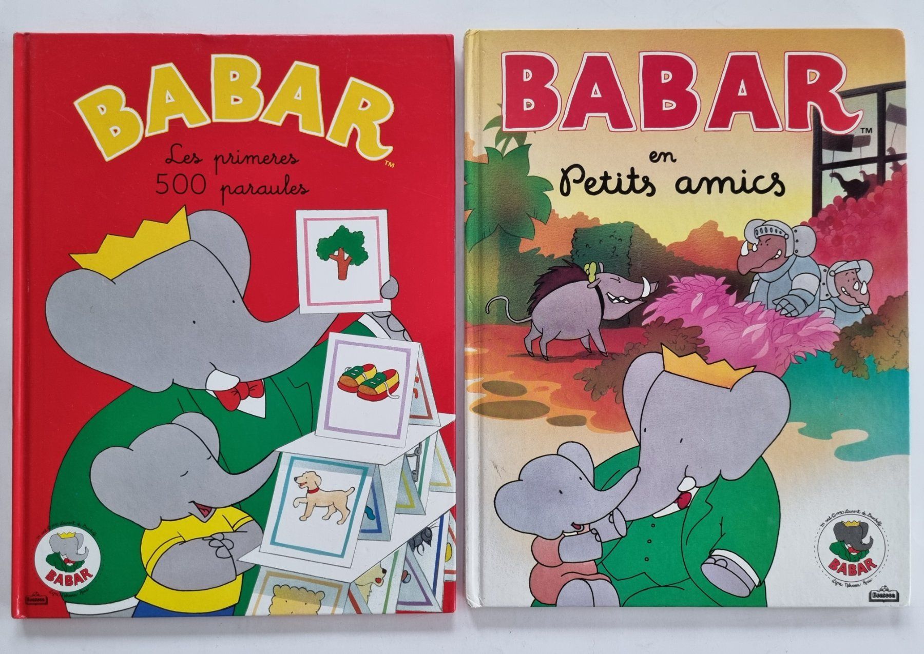 Libri: 2 Babar Bücher, primeres paraules u. petits amics Spanisch – Usato da Opfikon venduto da Diversamente