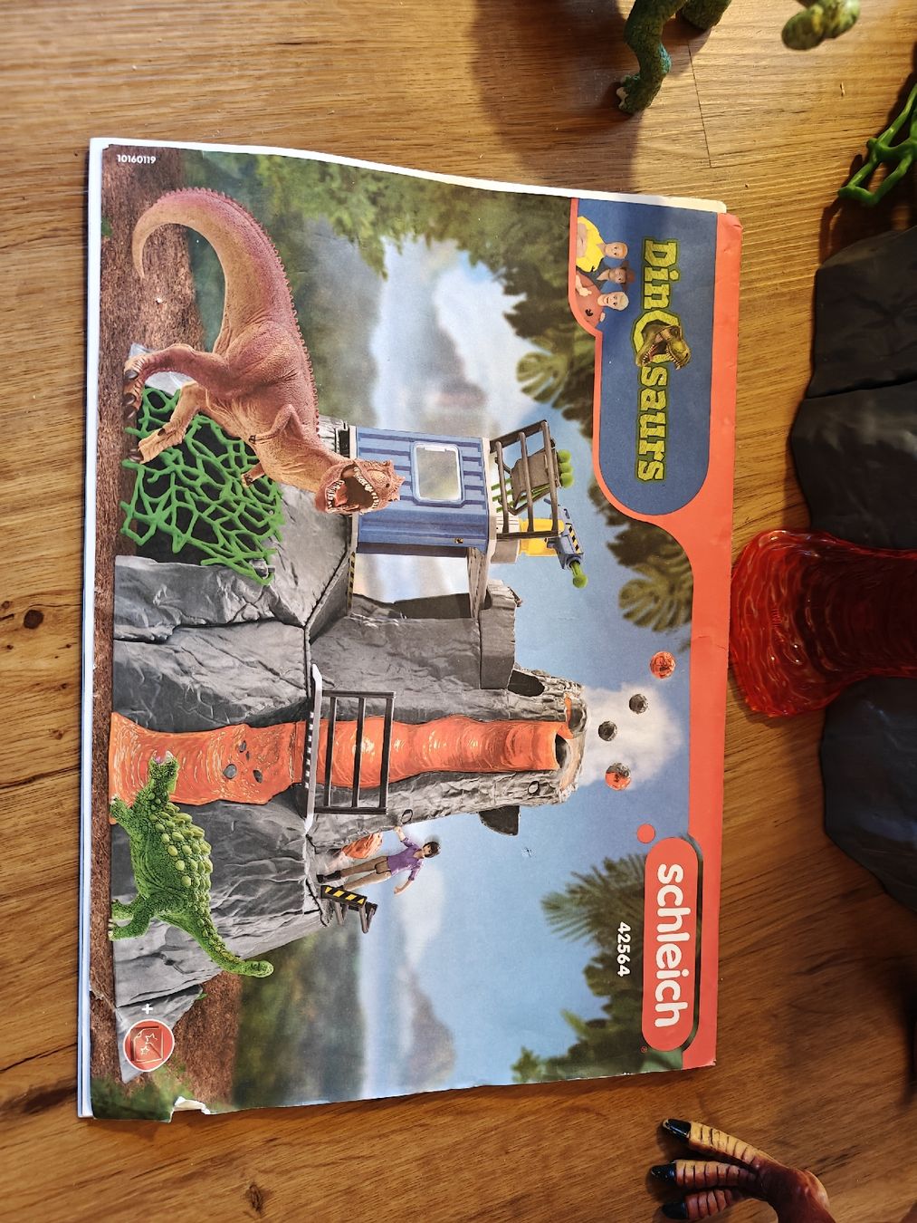 Schleich Giocattoli: Schleich Dinosaurs Vulkan-Ausbruch Spielset 42564 – Usato da Fideris venduto da VonRiva86 1