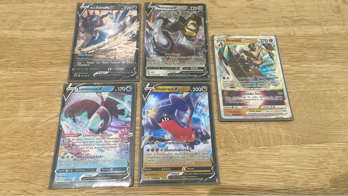 Pokémon Carte collezionabili: ab 1.- Pokemon V und v Star set – Usato da Wetzikon ZH venduto da cyb_7y78