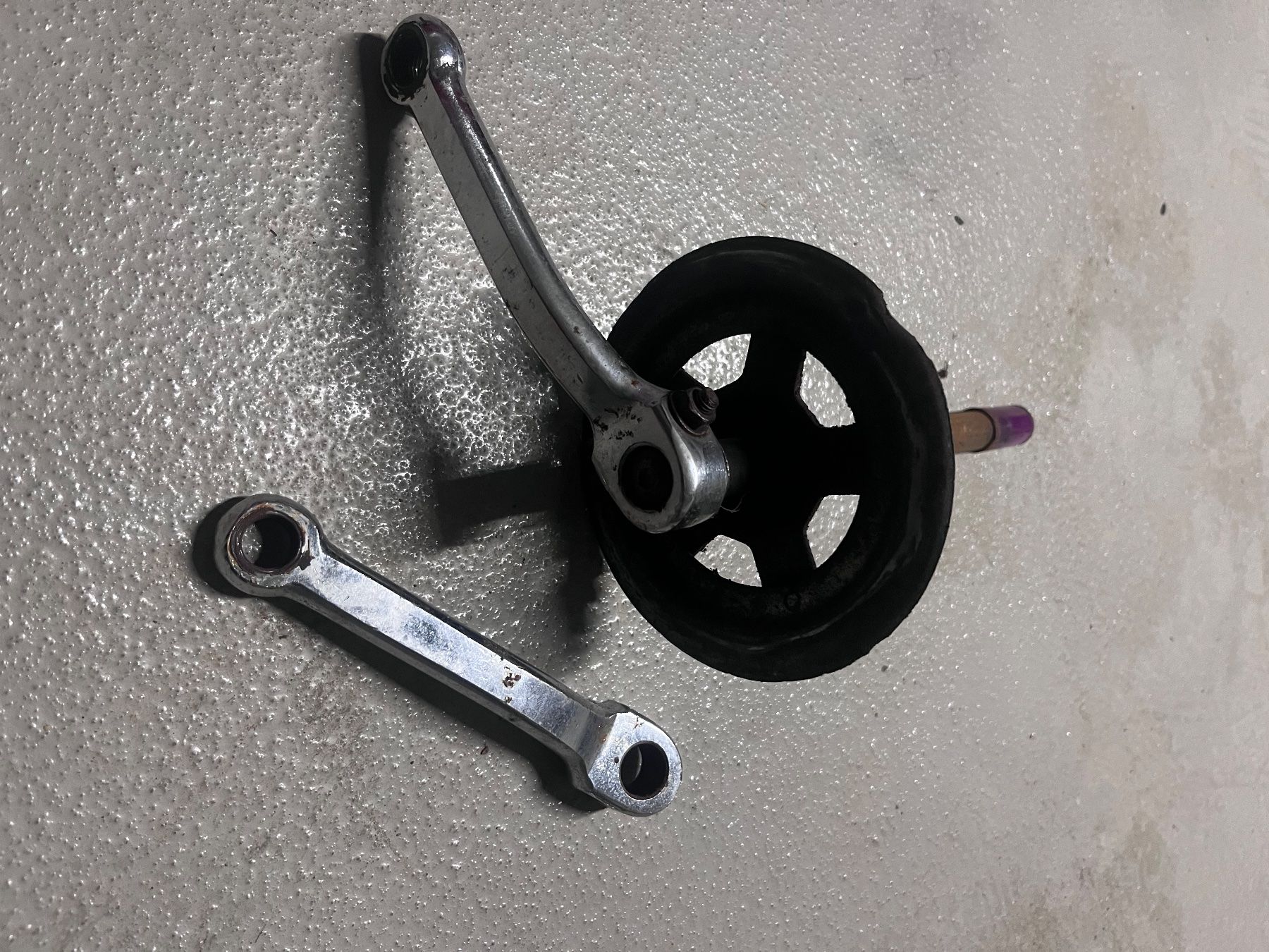 Piaggio Pièces pour mobylette: Piaggio Ciao Pedalgarnitur Orginal zum aufbereiten – D'occasion à Tegerfelden par meyci