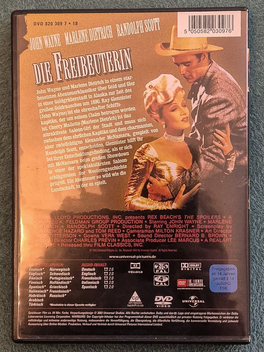 Tutti i DVDs: Die Freibeuterin / John Wayne / Marlene Dietrich – Usato da Chur venduto da big_5zx8 1