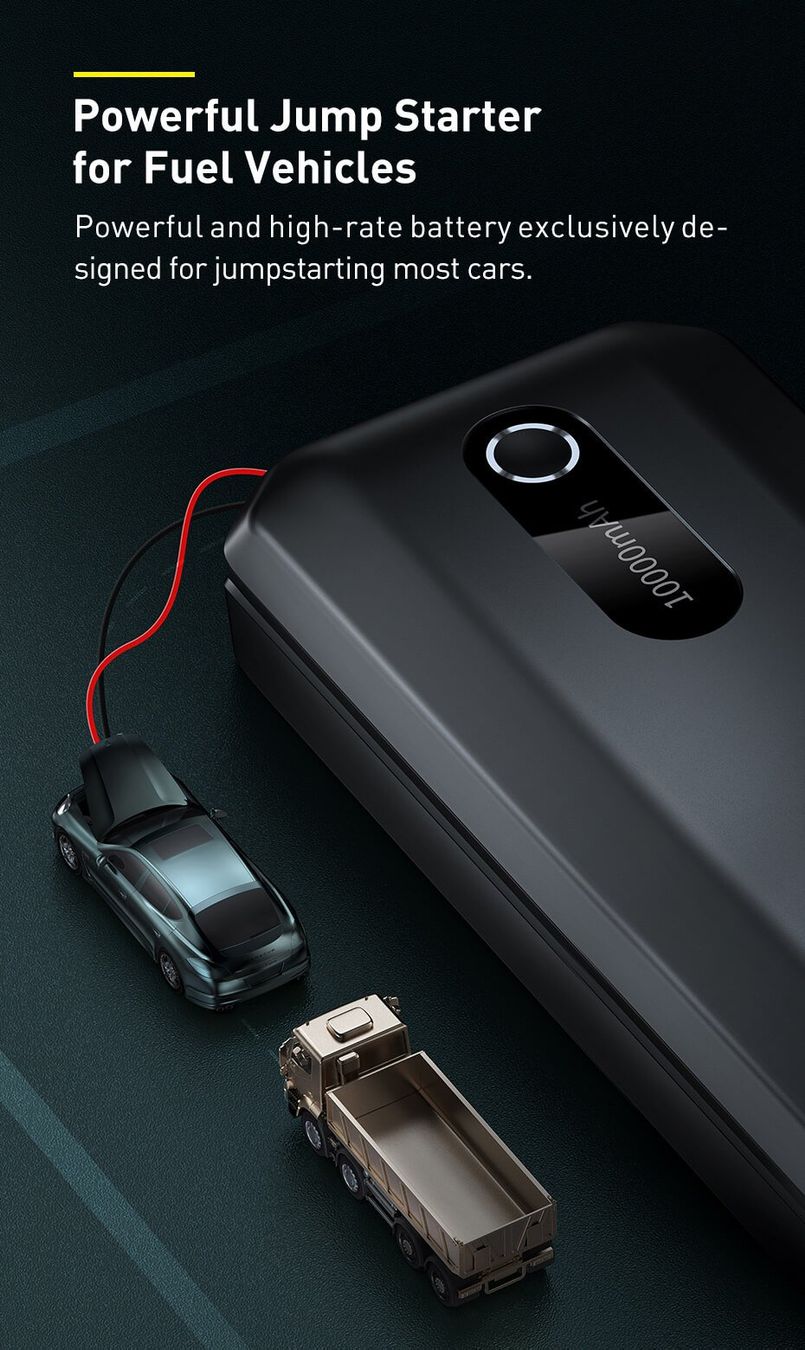 Baseus Batterie: Auto-Starthilfe Startbatterie Power Bank – Nuovo e nell'imballaggio originale da Unterägeri venduto da RmOnline 4