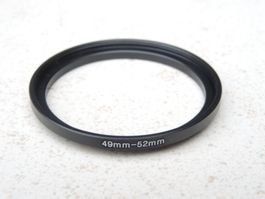 Stepup Ring Adapter 49mm auf 52mm 49 52