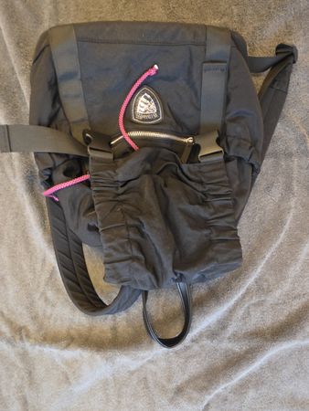 Rucksack Blauer, schwarz Damen/Herren guter Zustand