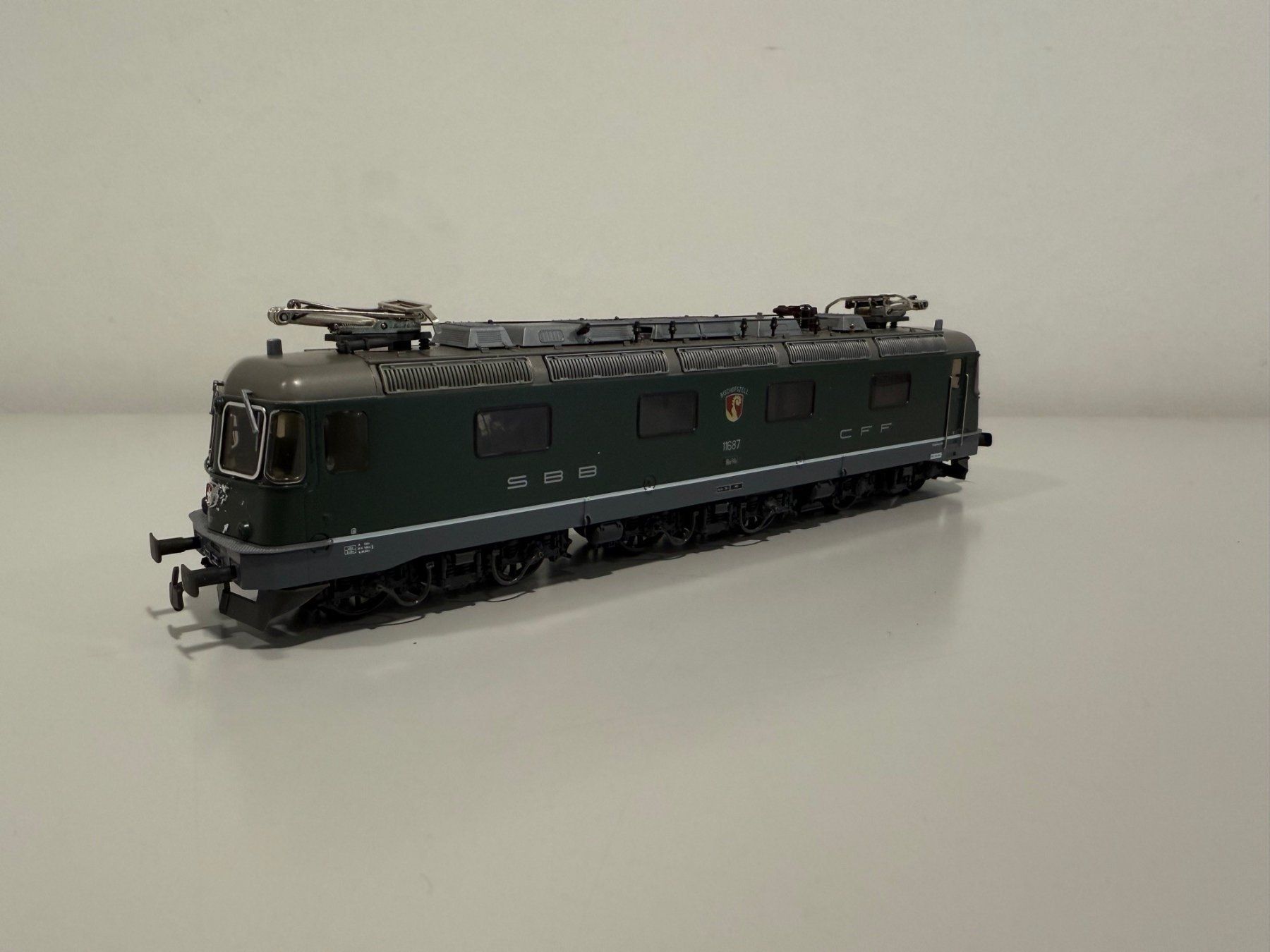 Hag Modellini di ferrovie: Elektrolokomotive Re 6/6 der SBB – Nuovo (secondo la descrizione) da Oftringen venduto da Pgi 3