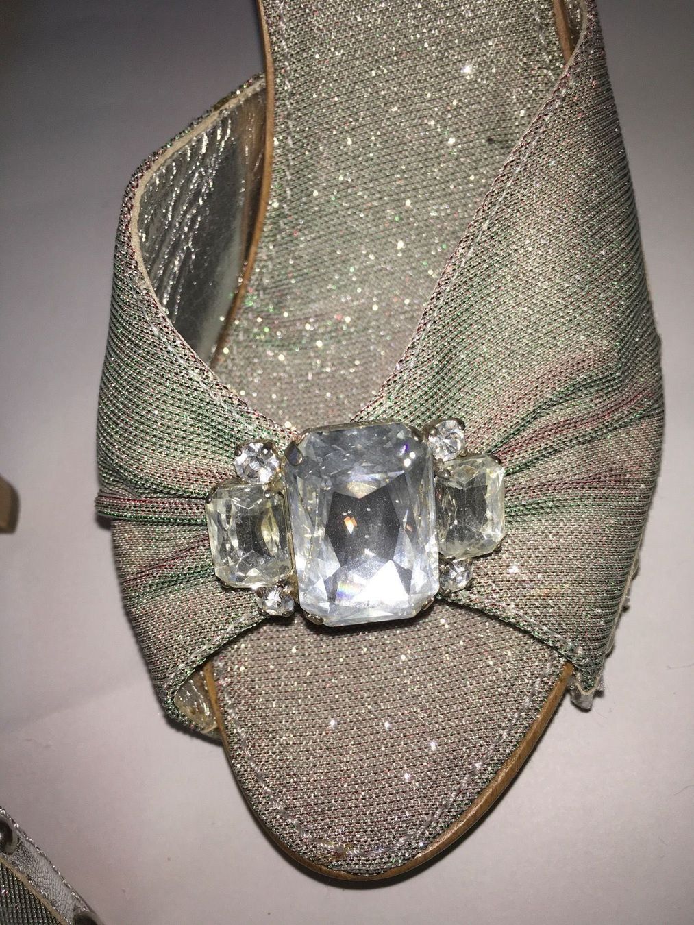 Damenschuhe: Sebastian Pumps /Sandaletten 38 silber – Neu (gemäss Beschreibung) aus Zug von smile060 8