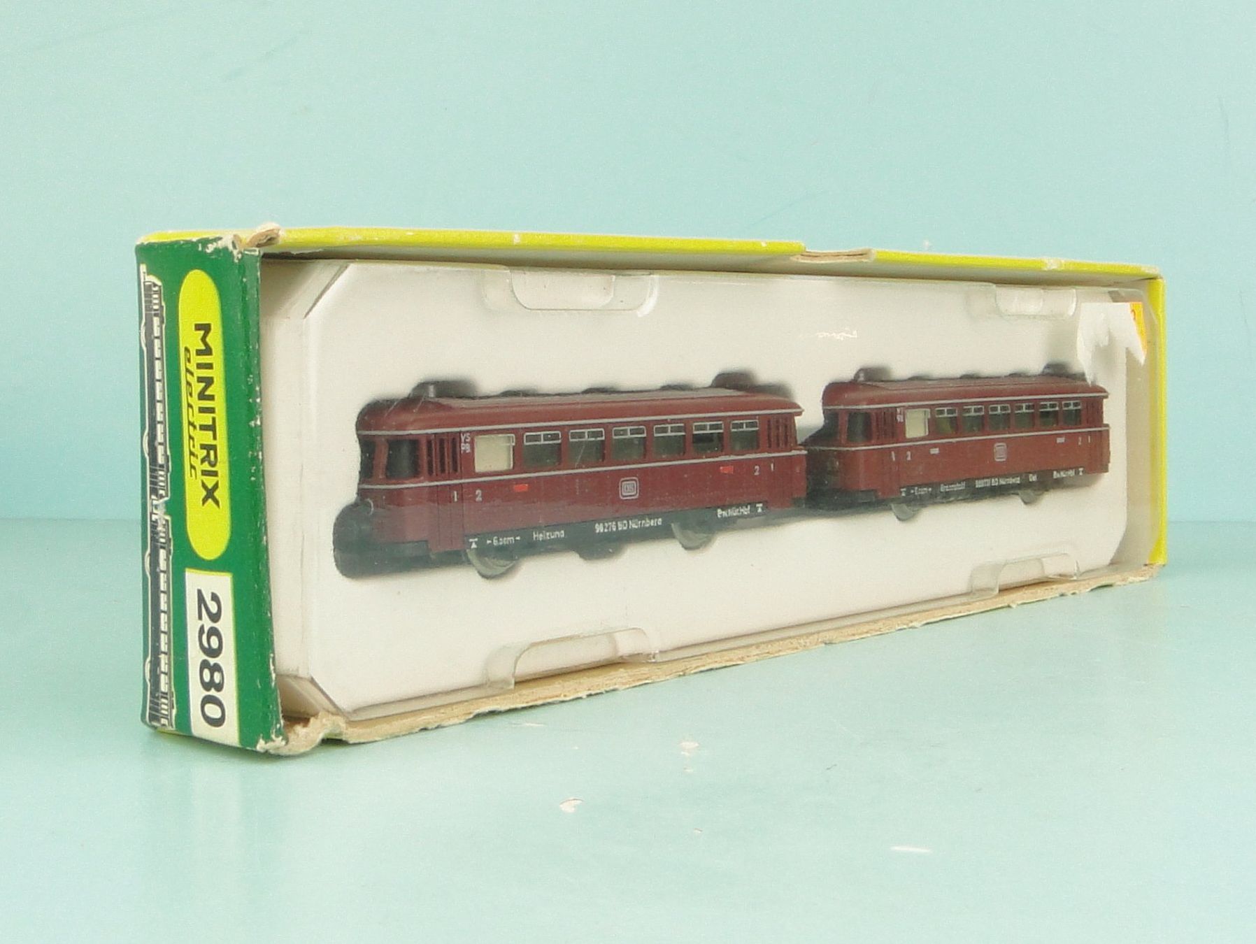 Trix Modelleisenbahnen: Minitrix N 2980 Schienenbus VT98 – Gebraucht aus Bülach von Albitrain 3
