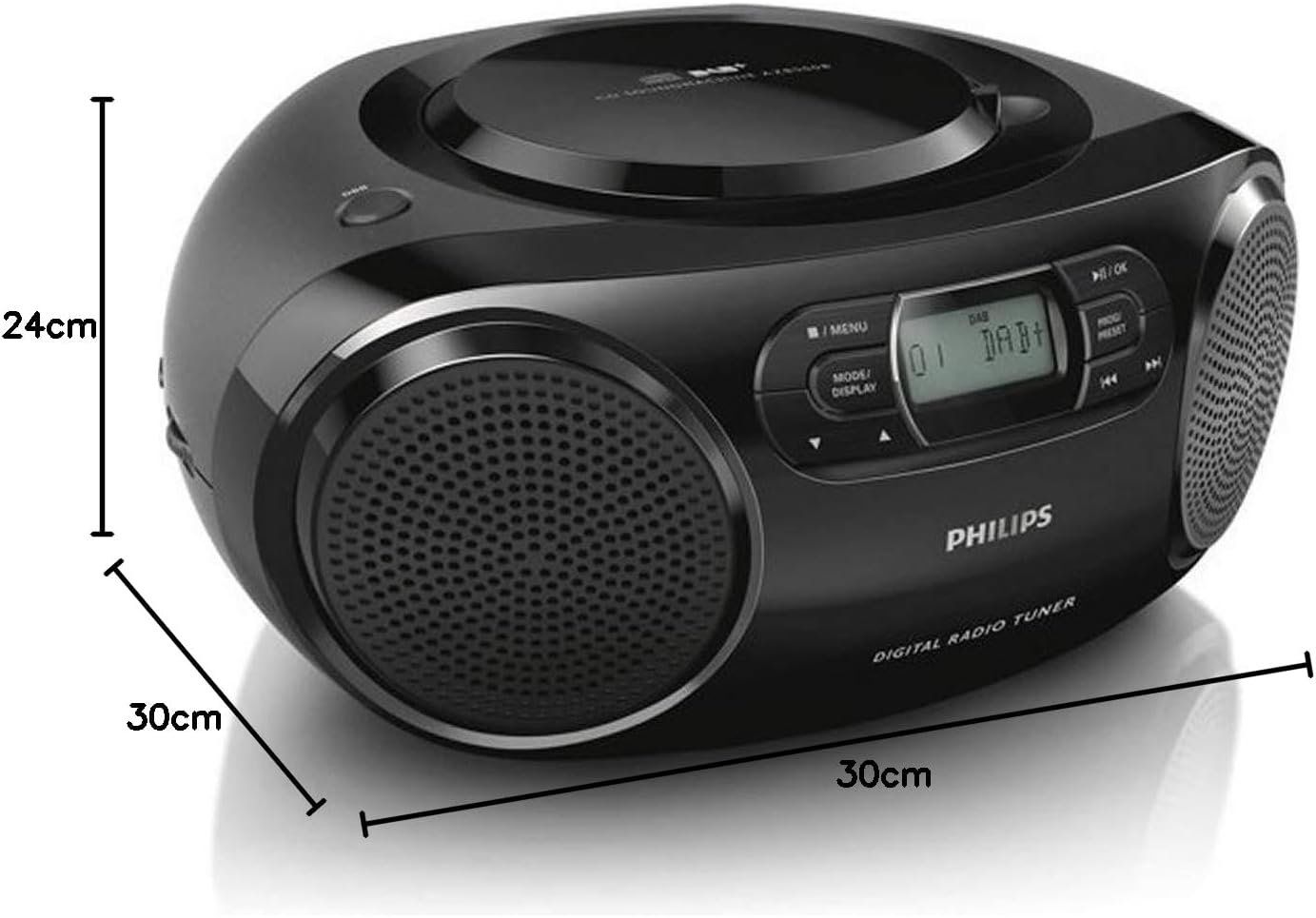 Philips Lettore multimediale & Streamer: Philips CD Player Radio DAB+ Tuner Technology AZB500 – Nuovo (secondo la descrizione) da Würenlos venduto da FUKA72 1