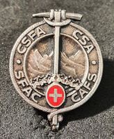 GG115 - Brosche Schweizer Frauen Alpen Club 925 Silber
