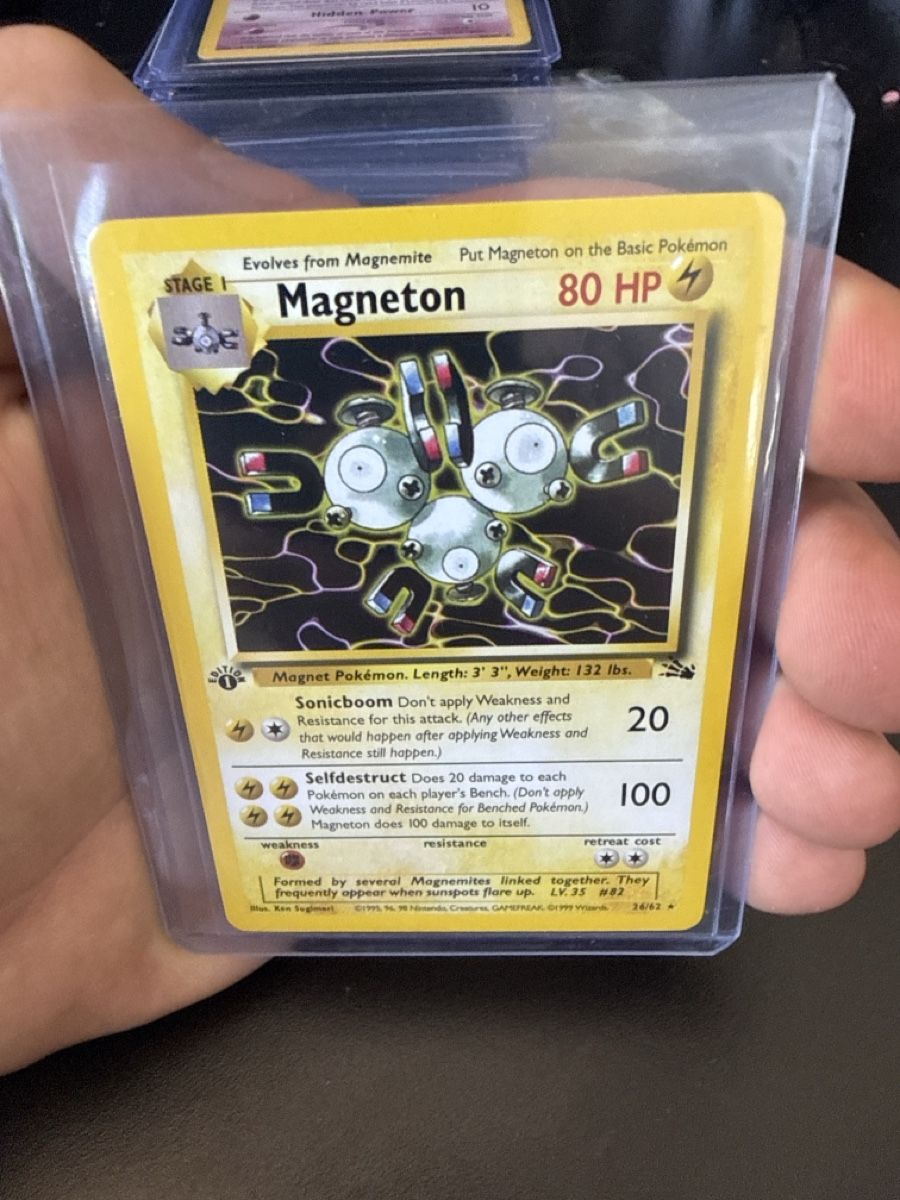 Pokémon Carte collezionabili: 1. Edition Magneton  – Usato da Geroldswil venduto da pat_tsc5
