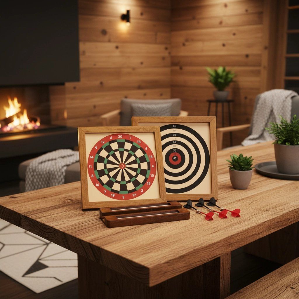 Jeux de fléchettes: Mini darts sur table en bois / NEUF – Neuf avec emballage d'origine à Meyrin par ChiaraMania