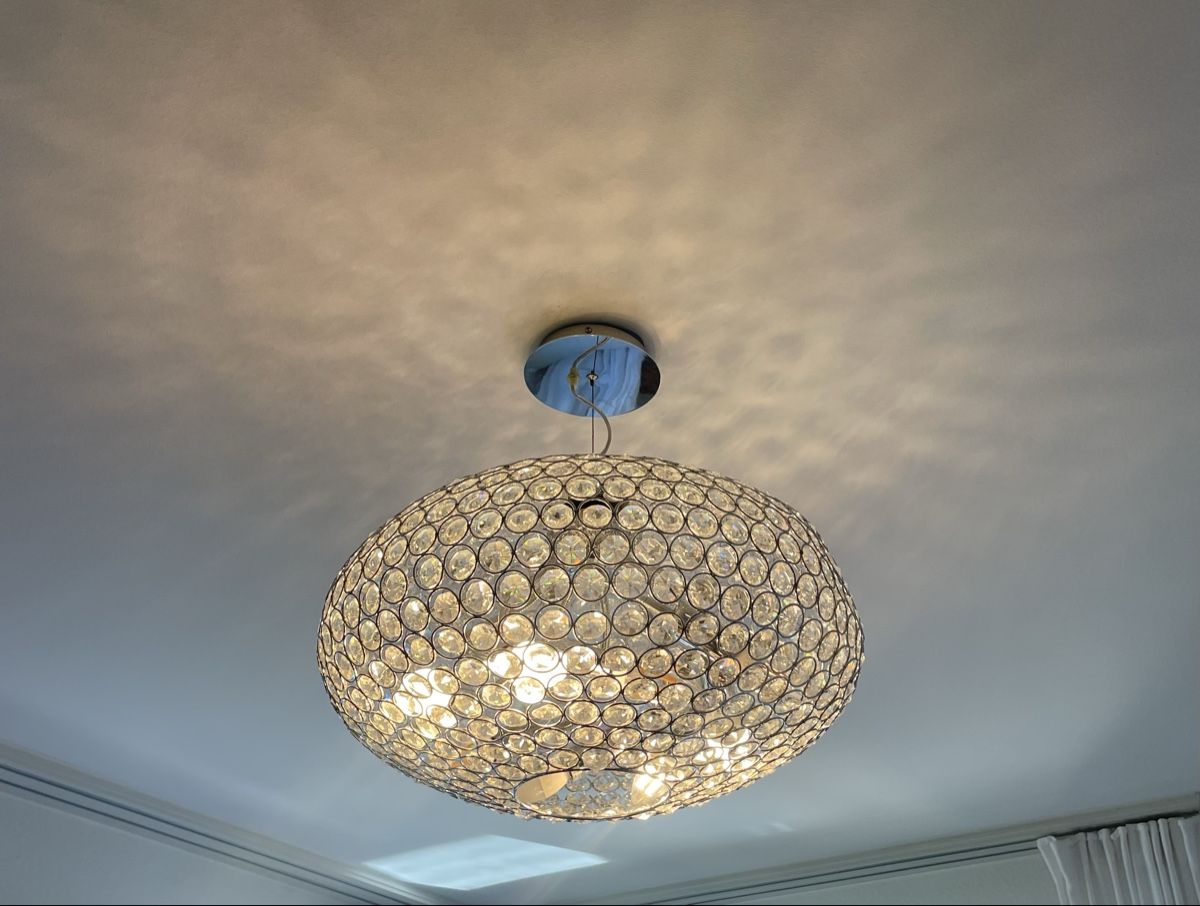 Pfister Lampadari & plafoniere: Edle Kristall Hängeleuchte – Usato da Wabern venduto da alestae