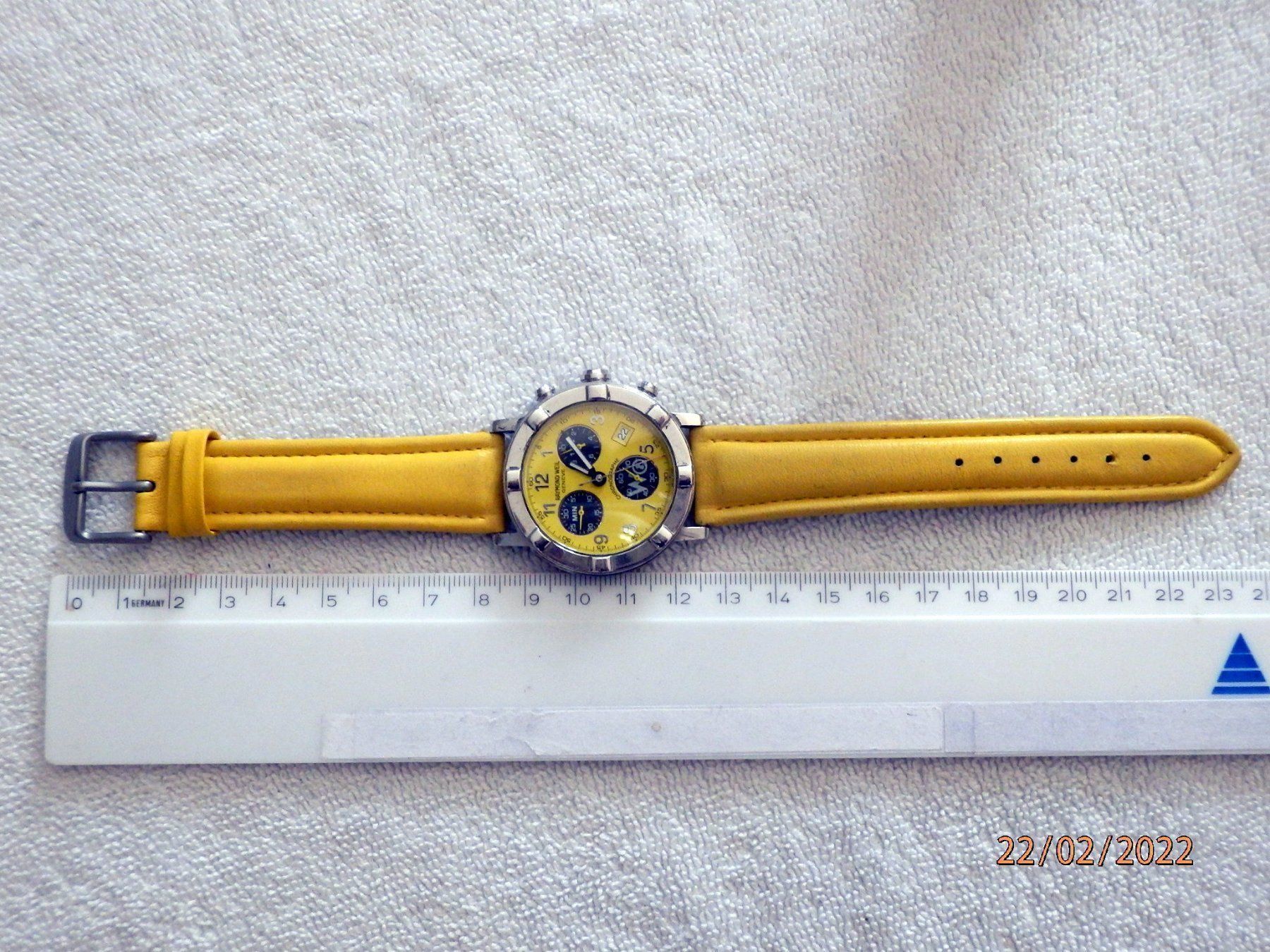 Raymond Weil Uhren: Raymond Weil, Geneve, Chronograph, 37mm – Gebraucht aus Ueberstorf von dinbau 4