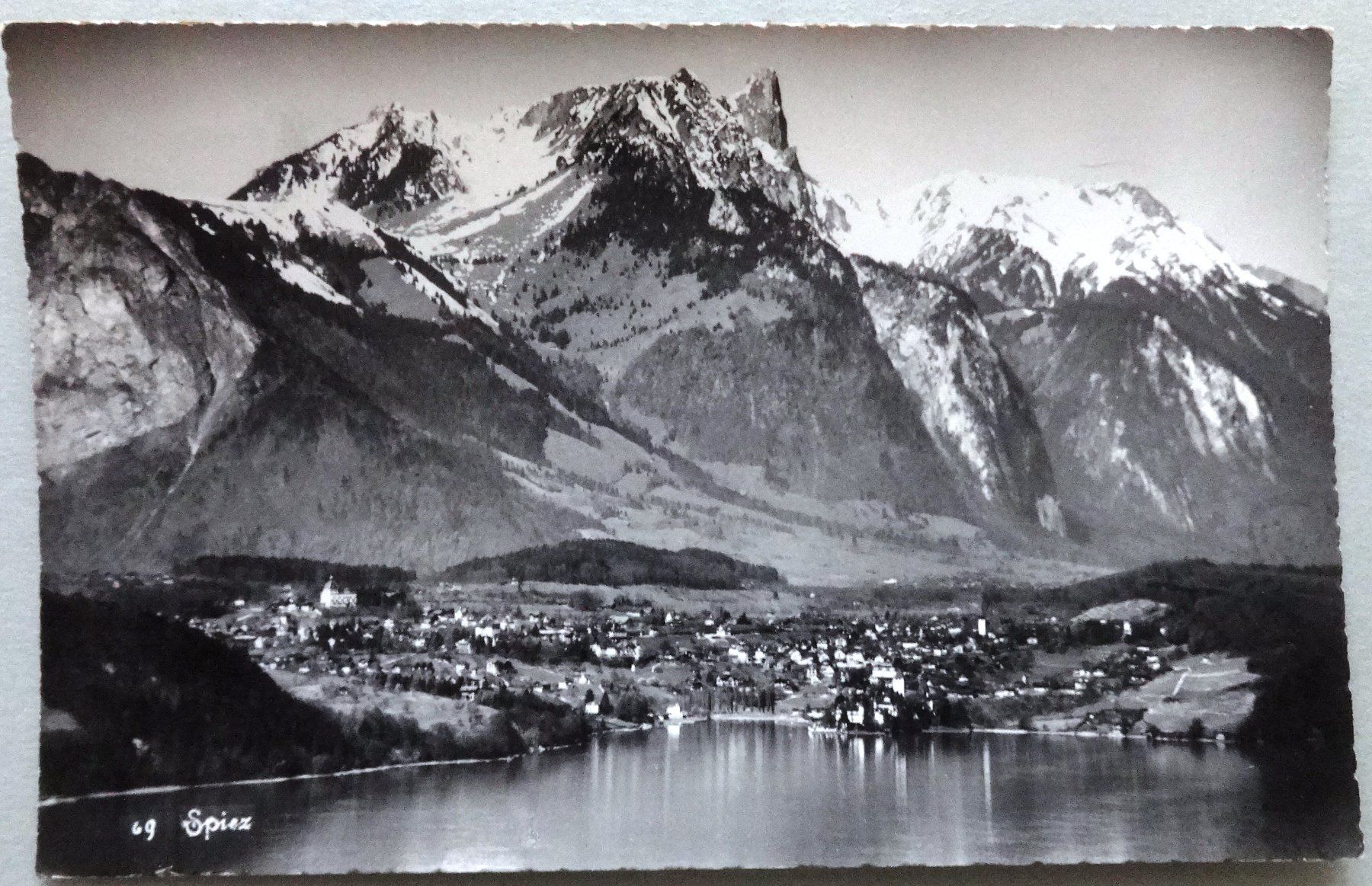 Ansichtskarten: Spiez – Gebraucht aus Fétigny von Billy2miny