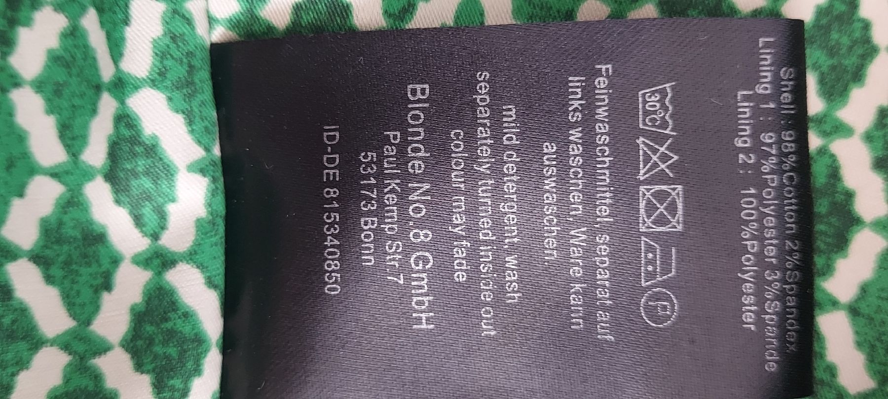 Jacken: Blonde No. 8 Stockholm Blazer – Neu (gemäss Beschreibung) aus Küssnacht am Rigi von Mukare 5