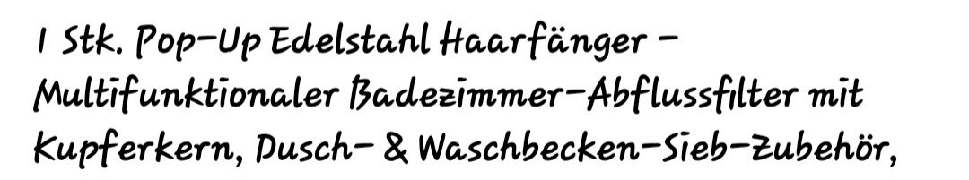 Sanitär: Abflussfilter-Haarfänger NEU – Neu (gemäss Beschreibung) aus Grabs von ricolino12 2