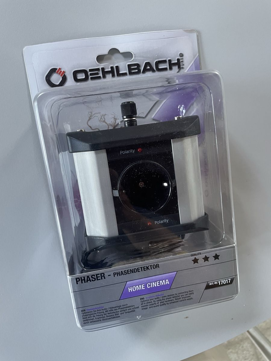 Misurare: Oehlbach Phaser - Phasendetektor – Nuovo e nell'imballaggio originale da Zürich venduto da haeschesnonid