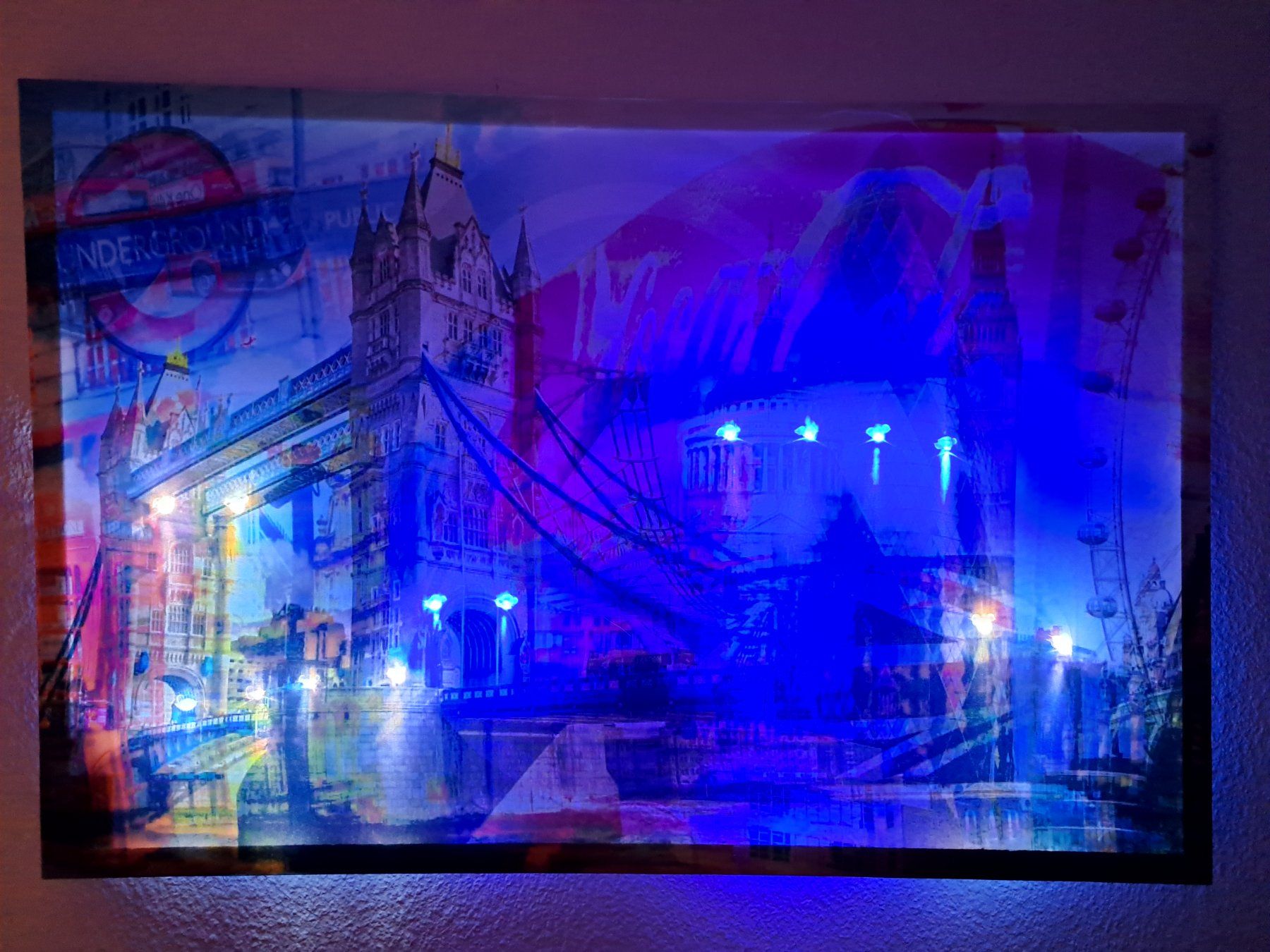 Foto & Immagini: LED Kunstbild LONDON Attractions Art – Nuovo e nell'imballaggio originale da Kilchberg ZH venduto da ruedi34 4