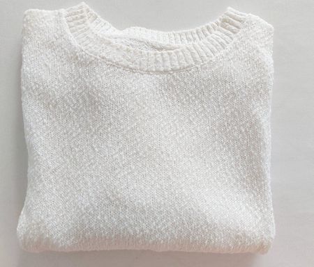 MARC O’POLO DENIM PULLI WEISS Cotton slub garn NEUWERTIG!