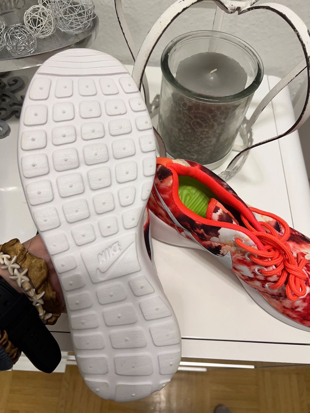 Nike Scarpe da donna: NIKE ROSHE RUN GEMUSTERT NEU GR 38 – Nuovo (secondo la descrizione) da Basel venduto da theo-g77 3