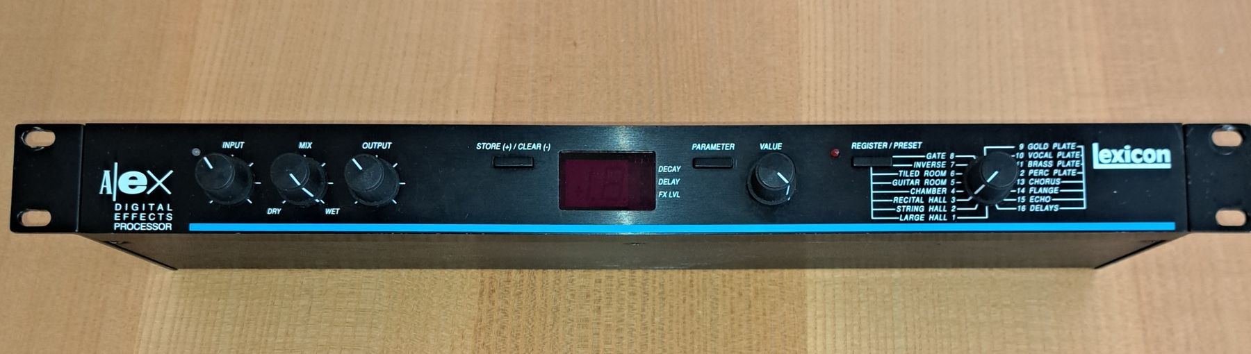 Musikinstrumente: Lexicon Alex Digital Effects Processor Rack Unit Used – Gebraucht aus Oberaegeri von tsptaibnoc 4