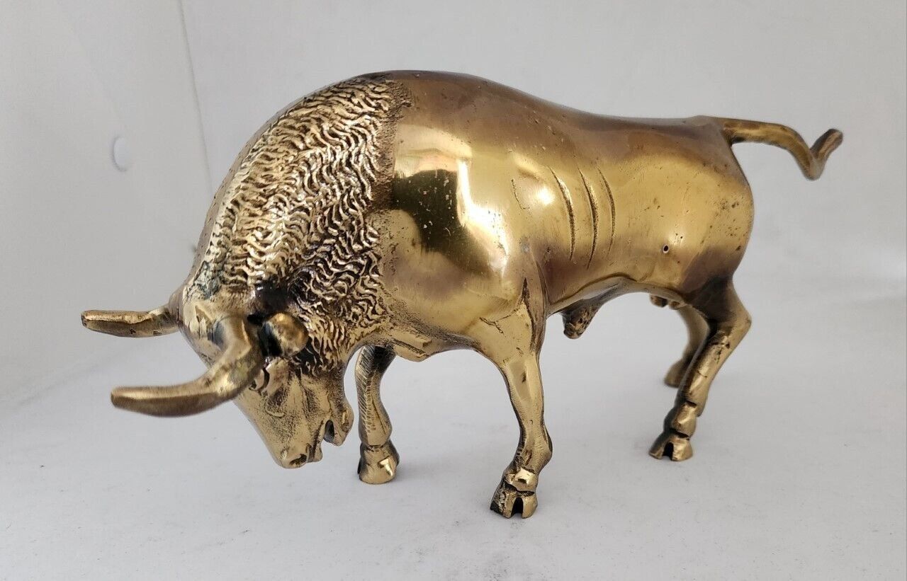 Statuette: Grosse wunderschöne Bronze Stier Figur, Neu!! – Nuovo (secondo la descrizione) da Lima- Peru venduto da Alpaka-Haus 8