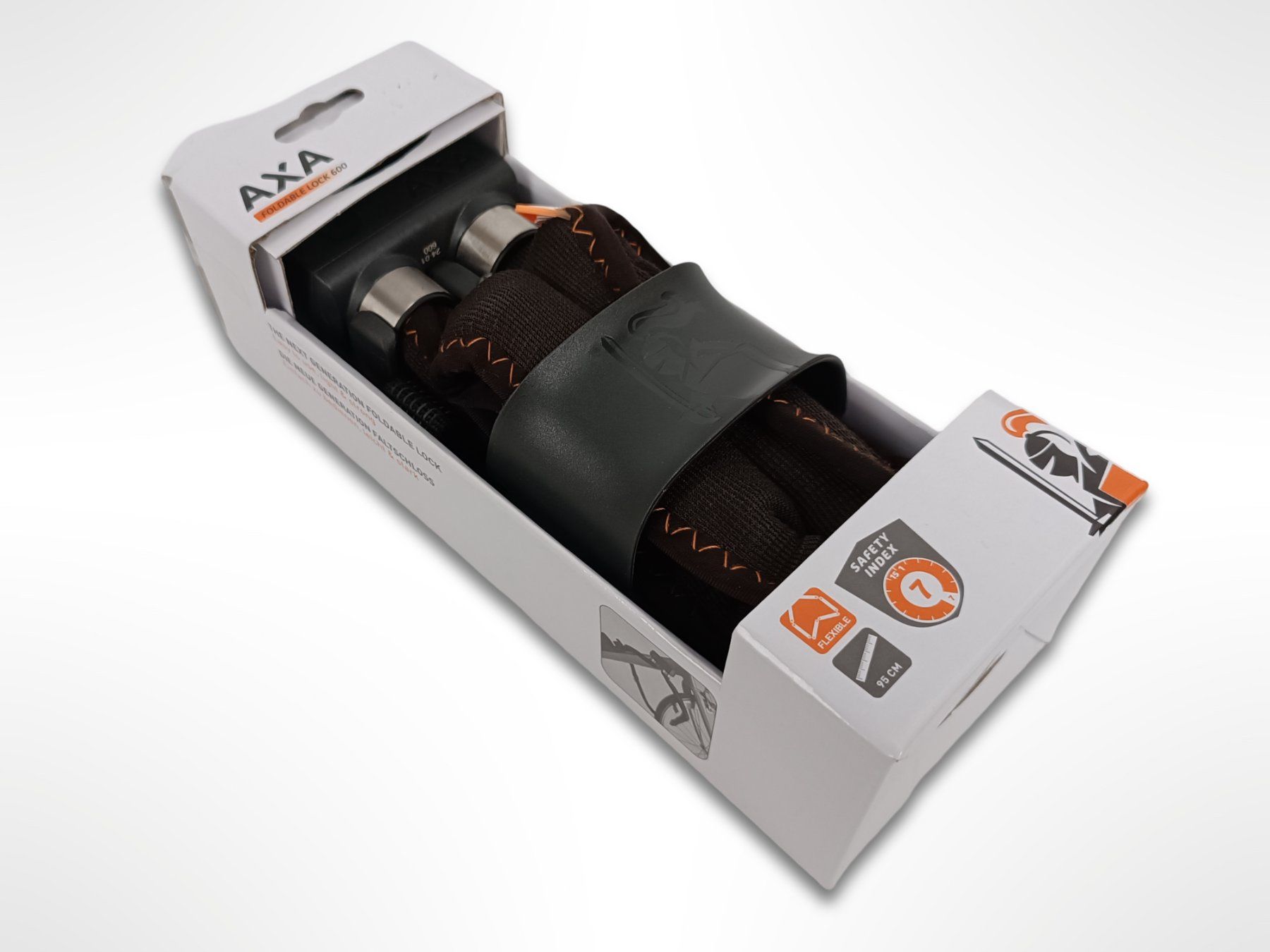 Axa Lucchetti: AXA Faltschloss Foldable Lock 600 – Nuovo (secondo la descrizione) da Suhr venduto da Restwert_Suhr 1