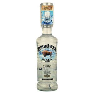Zubrowka Biala Vodka 37,5% Vol. 0,7 l + 1 Shotglas | Kaufen auf Ricardo