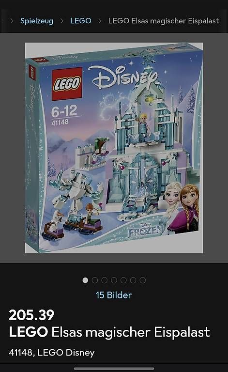 Jouets: Lego Disney Elsas magischer Palast – D'occasion à St. Gallen par reb_955g 4