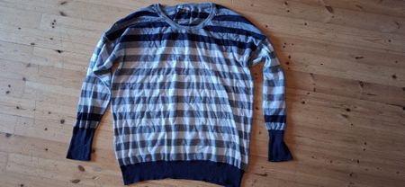 AJC Pullover Gr. 44/46 mit Ellbogenflicken, Top Zustand!