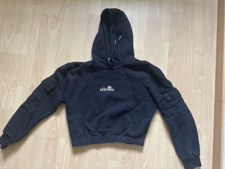 Ellesse Hoodie, Schwarz, Gr. 38