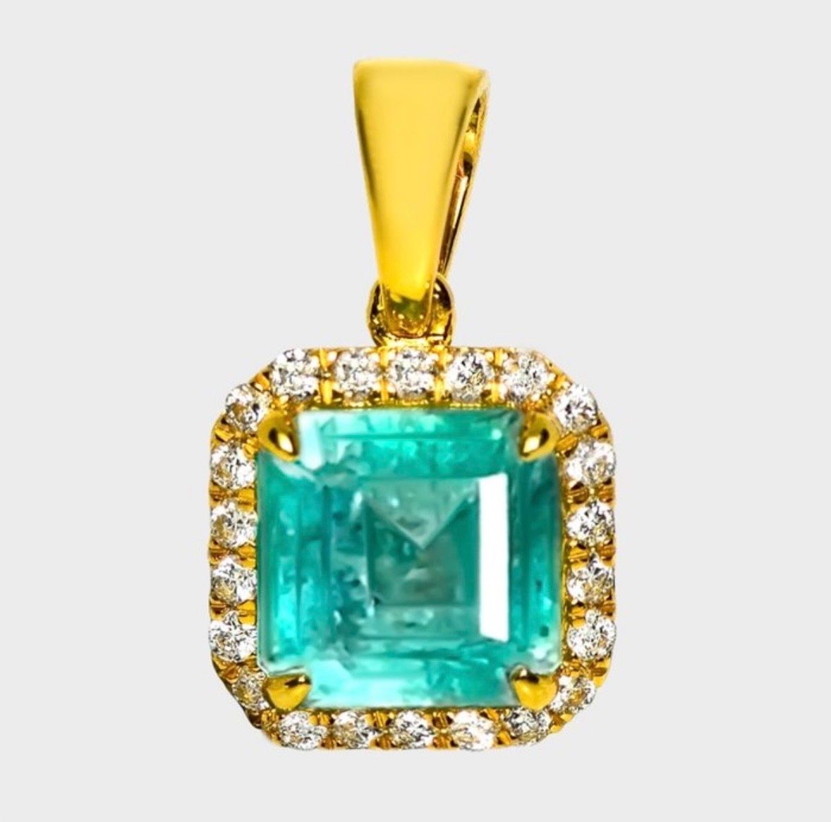 Ciondoli: Anhänger Gold Smaragd Diamant – Nuovo e nell'imballaggio originale da Bolken venduto da Romeo80