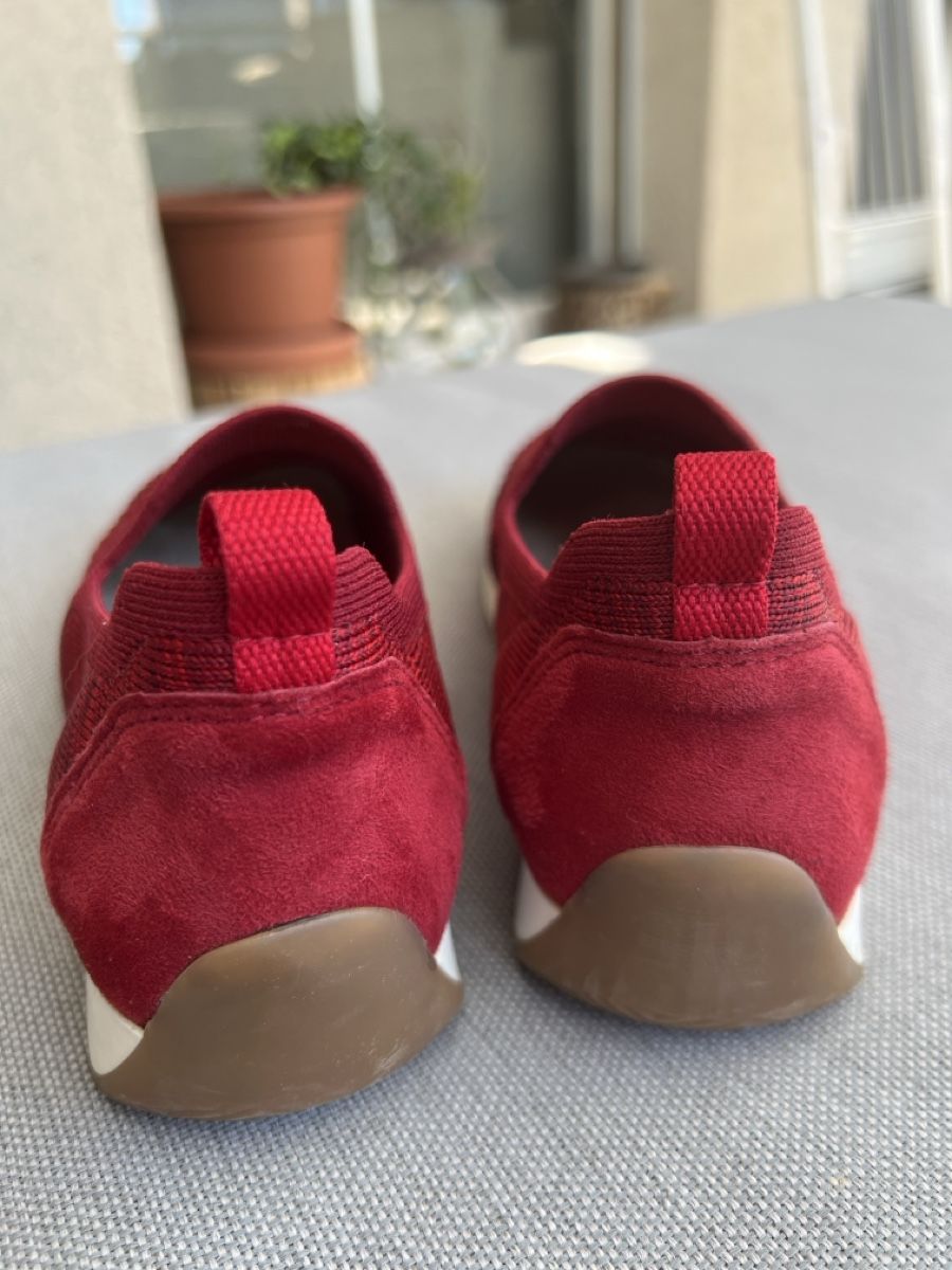 Scarpe da donna: Ara Schuhe rot Textil / Sohlenlänge 24cm – Nuovo (secondo la descrizione) da Kirchberg BE venduto da Bergdorf16 4