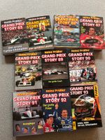 10 Stück Formel 1 Grand Prix Story's von Heinz Prüller